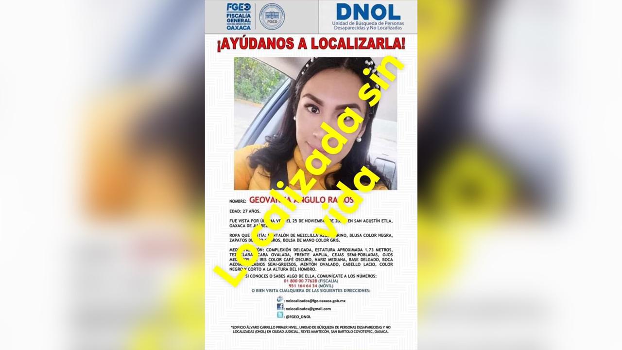 Localizan sin vida a Geovanna, joven trans desaparecida en Etla, Oaxaca