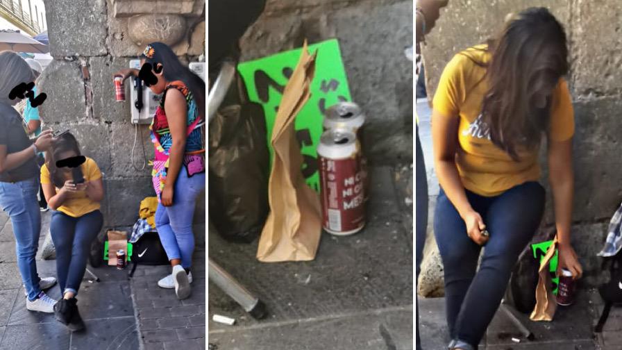 Vacío de autoridad municipal convierte el Zócalo de Oaxaca en cantina