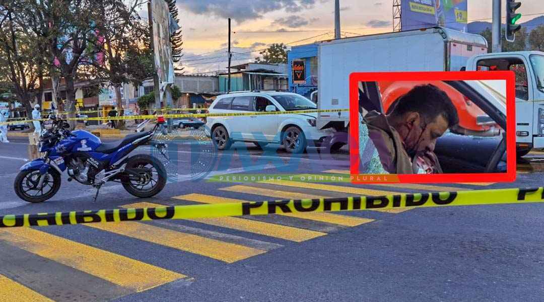 Ejecutan a masculino en el Monumento a Juárez, Oaxaca