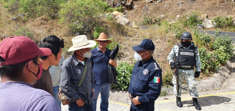 Mantiene SSPO filtros de control y seguridad en poblaciones de la zona Triqui de Oaxaca