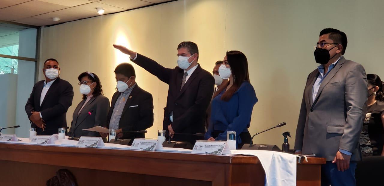 En comparecencia Juan Carlos Márquez Heine, destaca logros en el sector salud durante el 2020