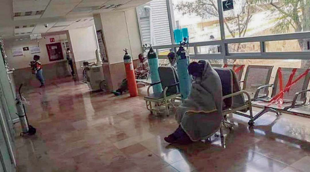 Hospitales de Oaxaca trabajan arriba del 100%; La capital registra mayor número de contagios