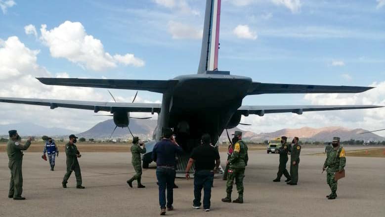 Llega a Oaxaca segundo cargamento de vacunas contra el COVID-19