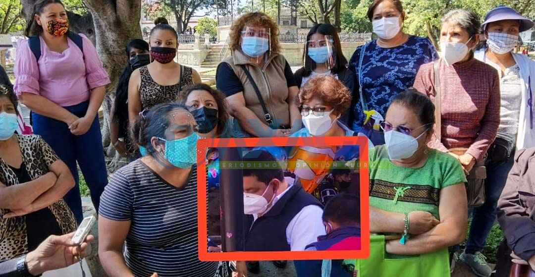 Javier Villacaña paga a mujeres para defenderlo, a través de su operador Tony Reyes