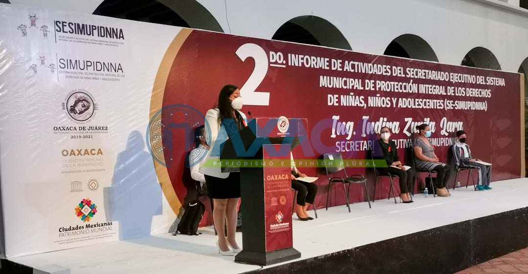 Indira Zurita rinde su segundo informe al frente del SE-SIMUPIDNNA