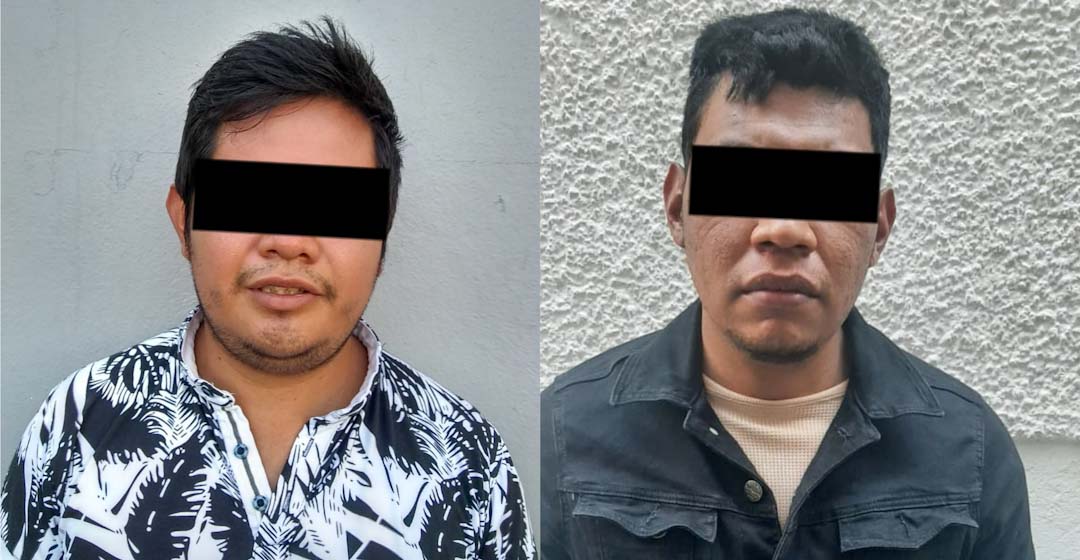 Detiene Policía Estatal a presuntos narcomenudista en la capital oaxaqueña