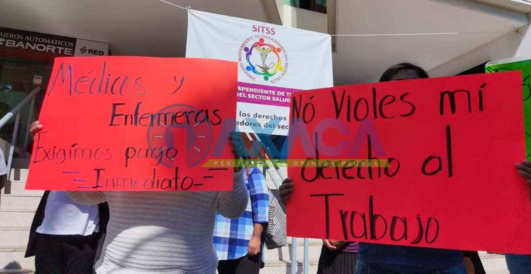 Diputada Magaly López señala que gobierno de Oaxaca viola derechos laborales de personal de salud