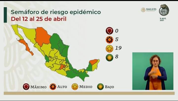 Oaxaca pasará a color verde en el semáforo de riesgo epidemiológico