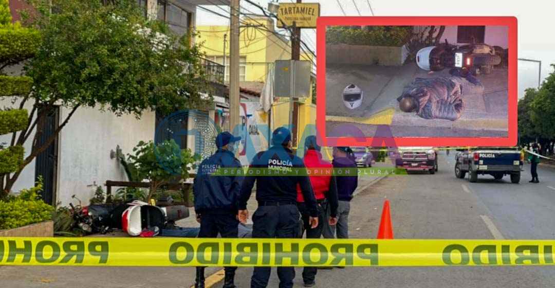 Pierde la vida motociclista sobre la carretera federal 190, Oaxaca