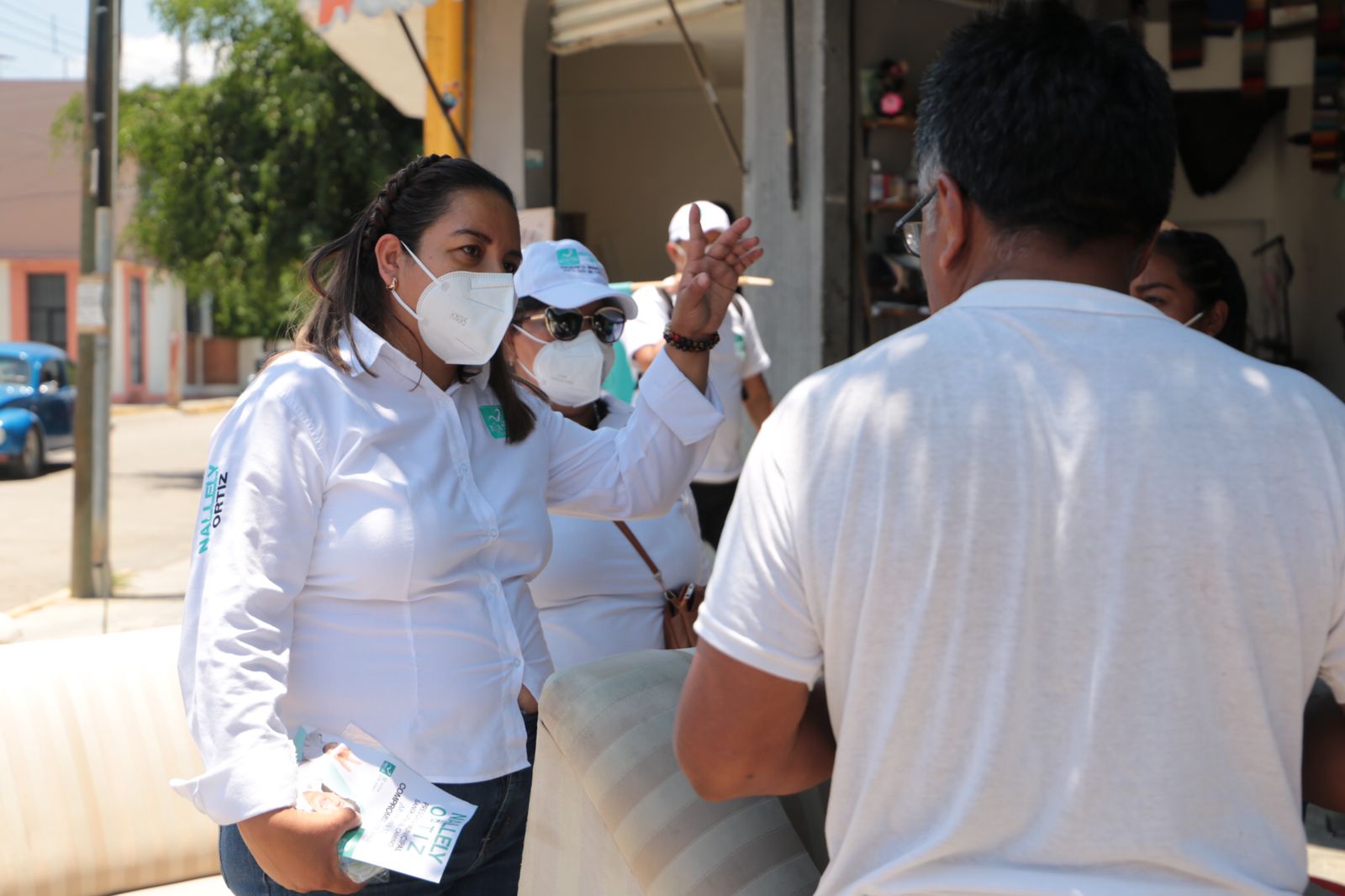 Un municipio seguro y con inclusión la propuesta de Nallely Ortiz