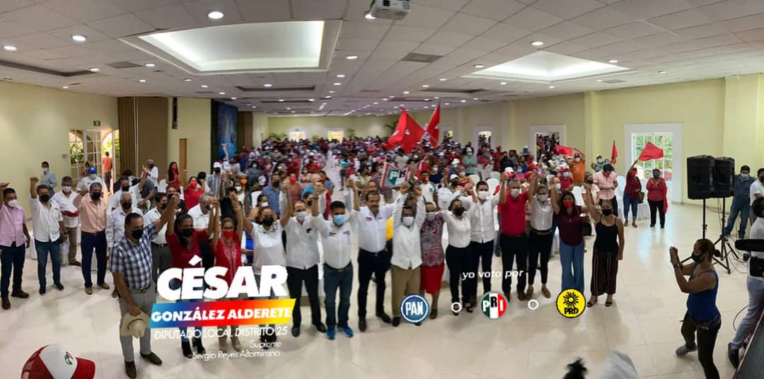 Voto útil e informado promueve César González Alderete candidato a diputado local por el Distrito 25 con cabecera en Pochutla