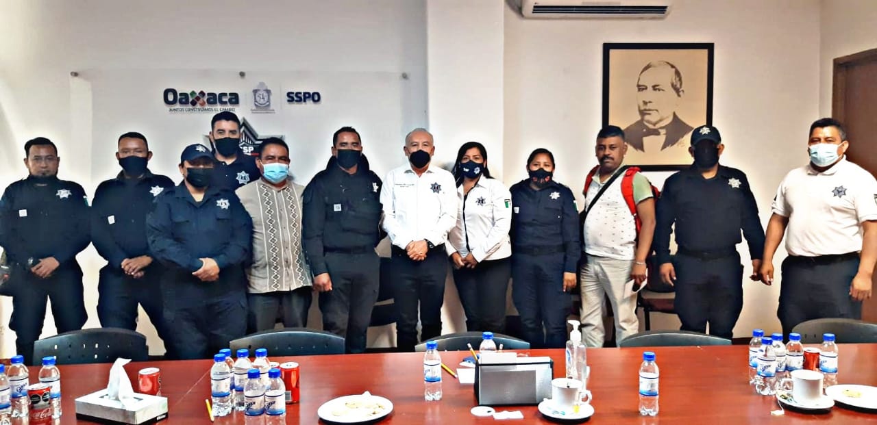 Pactan acuerdos Policía Estatal y SSPO para mejorar las condiciones de vida de sus integrantes
