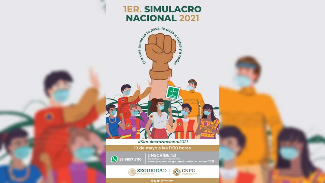 Habrá un simulacro nacional de alerta sísmica