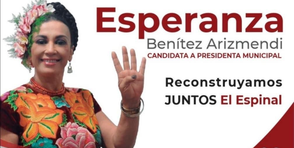 Candidata de Morena en el Istmo, Esperanza Arizmendi prepara movilización y compra de votos