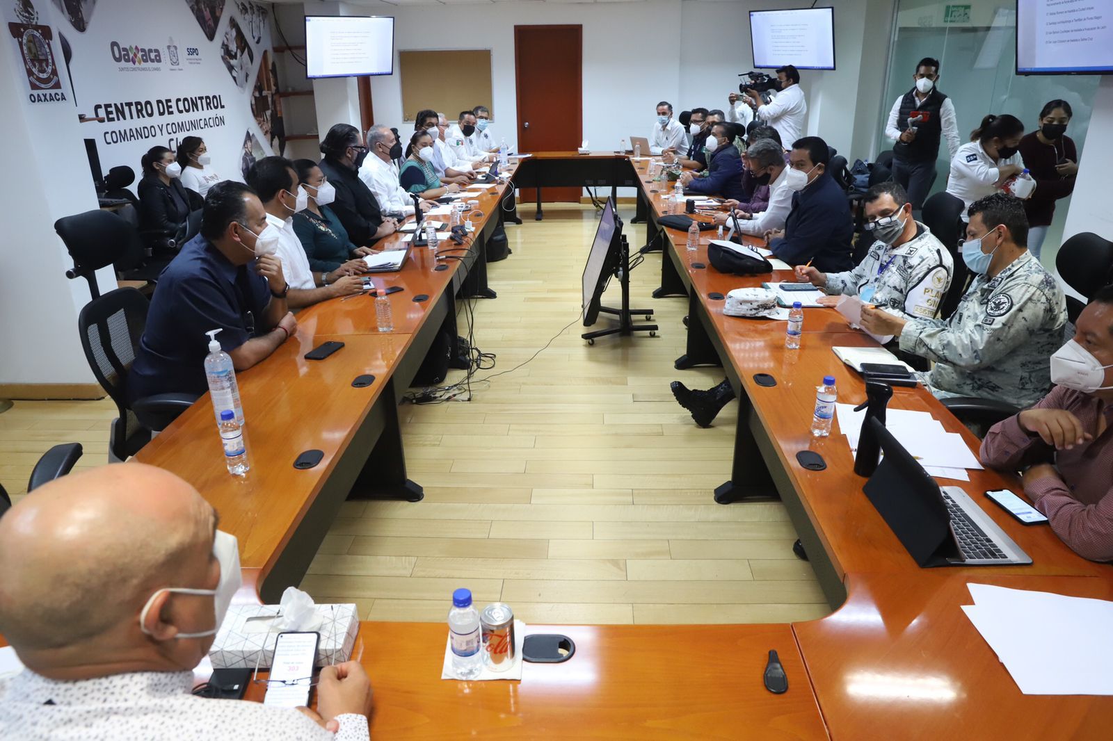 Mesa de Seguridad de Oaxaca define estrategias para un cierre pacífico de la jornada electoral