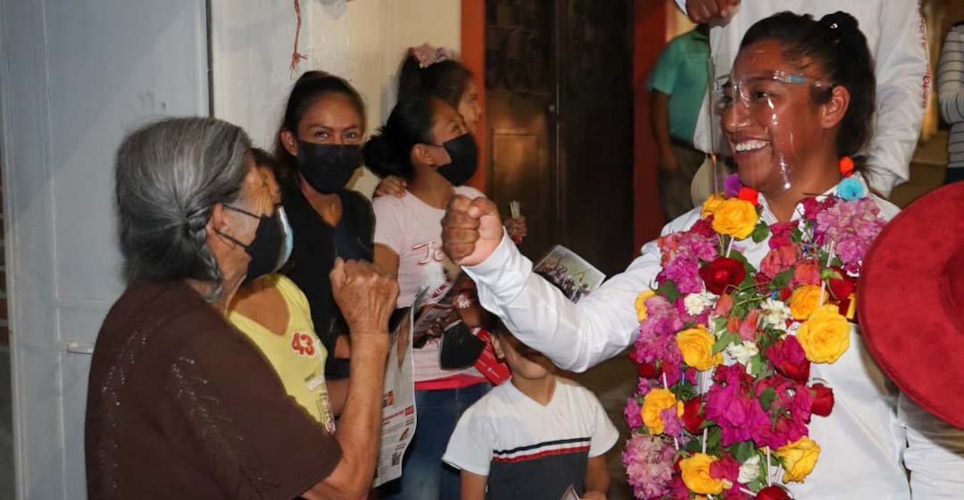 Acabará Celene Reyes con el monstruo de la corrupción en Mitla