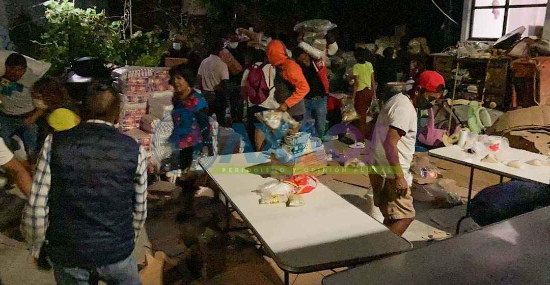 Revientan bodega de despensas en la panorámica del Fortín, Oaxaca