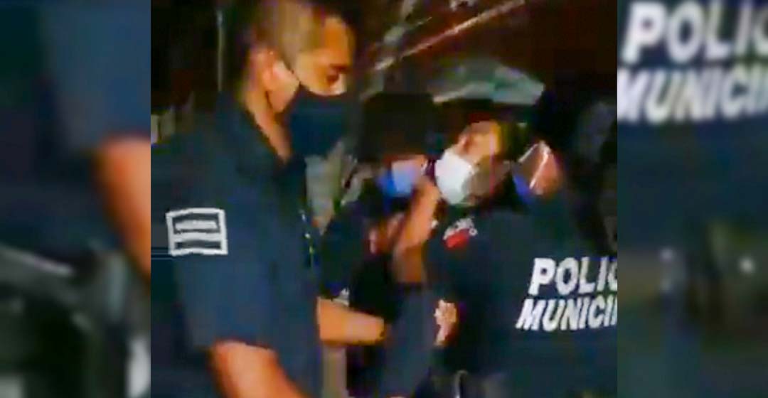 Causan baja integrantes de la PABIC por percance vehicular al ir en estado de ebriedad