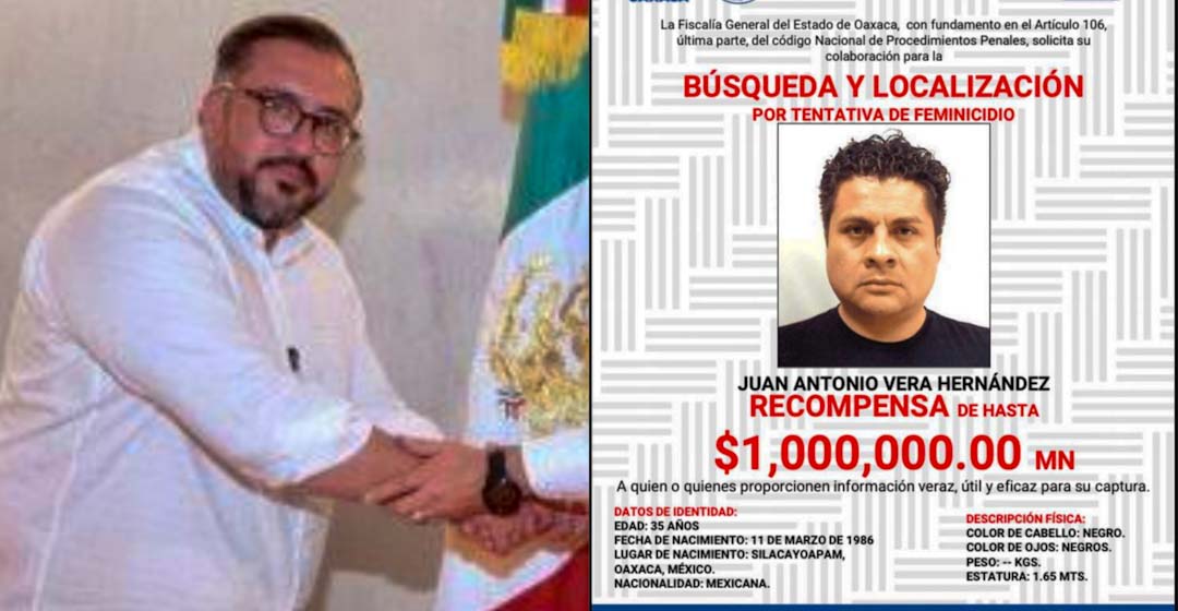 Bajo presión Fiscalía de Oaxaca ofrece un millón de pesos por Juan Vera Hernández