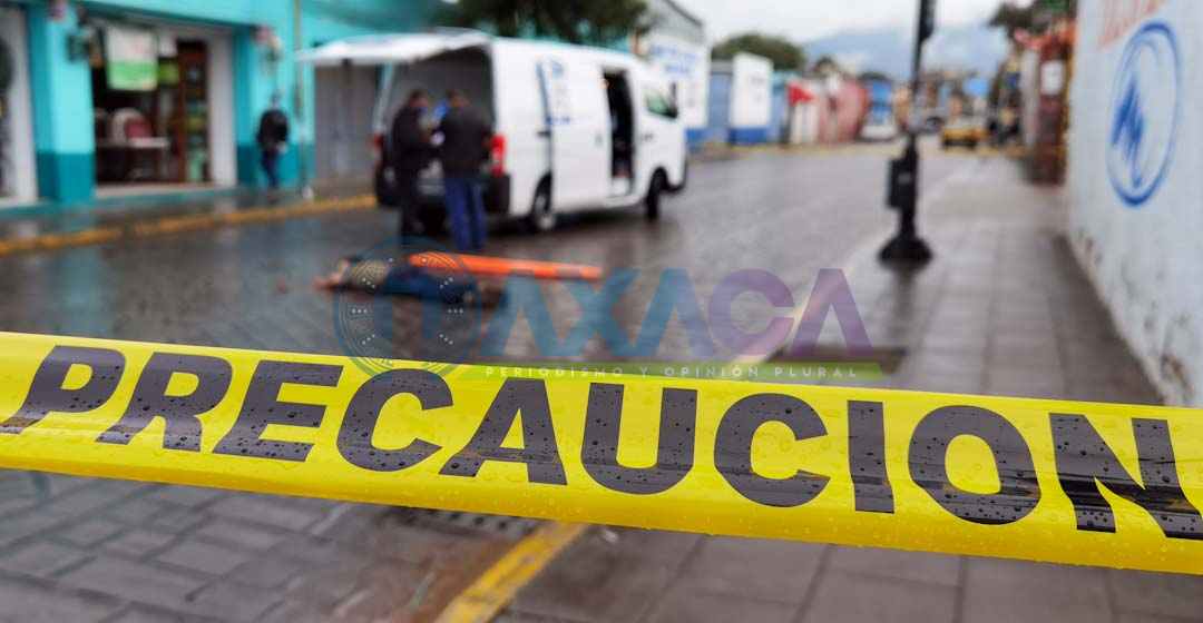 Pierde la vida hombre atropellado en la calle Bustamante, Oaxaca