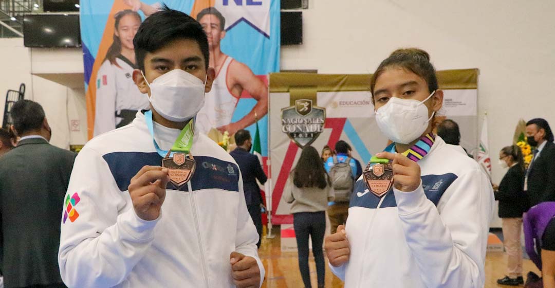 El taekwondo cierra con una medalla de plata y una de bronce en Juegos Nacionales Conade