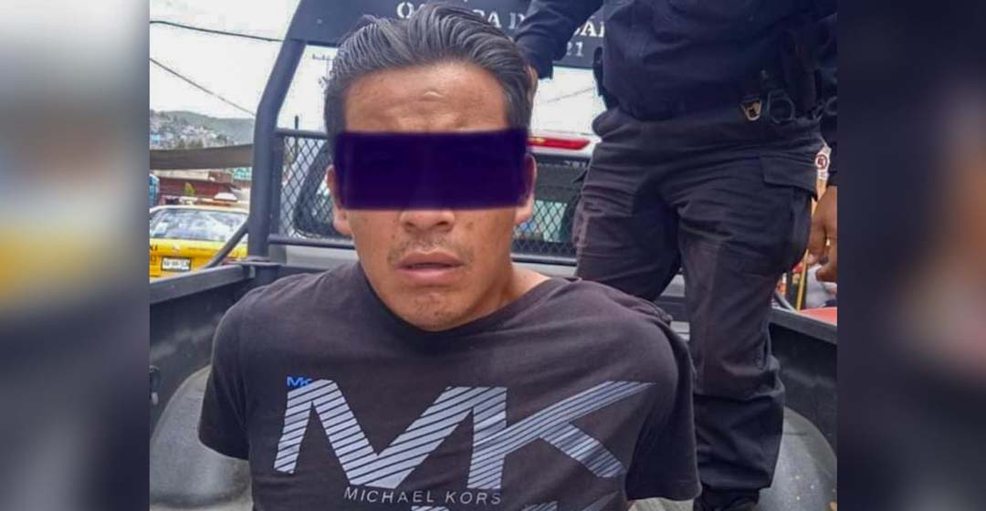 VIDEO: Así trasladaron a la Fiscalía al ejecutor de la llave china en Central de Abastos de Oaxaca