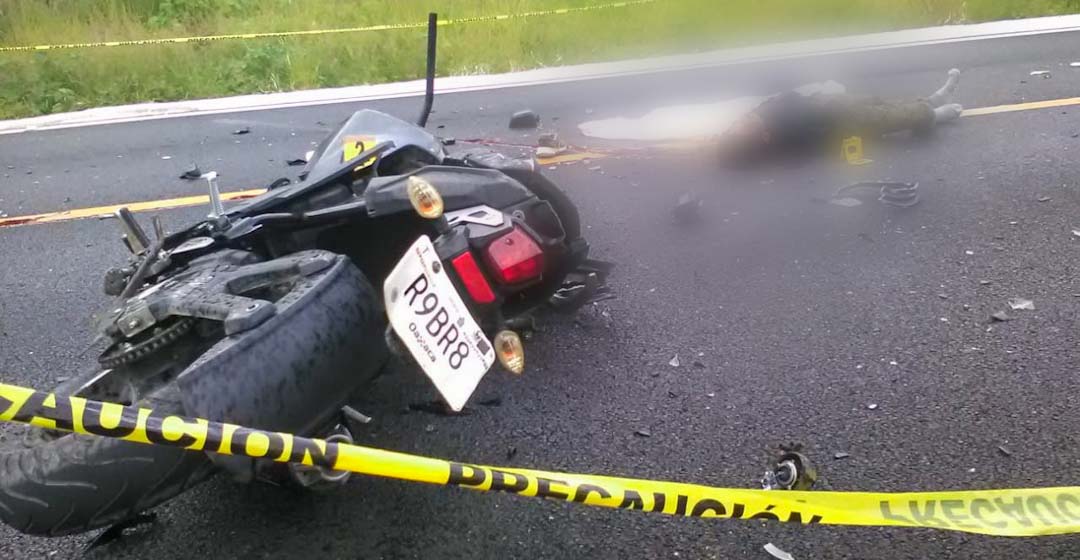 Motociclista fallecido en choque de Huitzo supuestamente se había robado la moto en el centro, Oaxaca