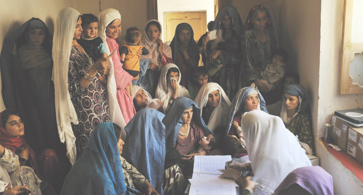 Retratos femeninos de Afganistán