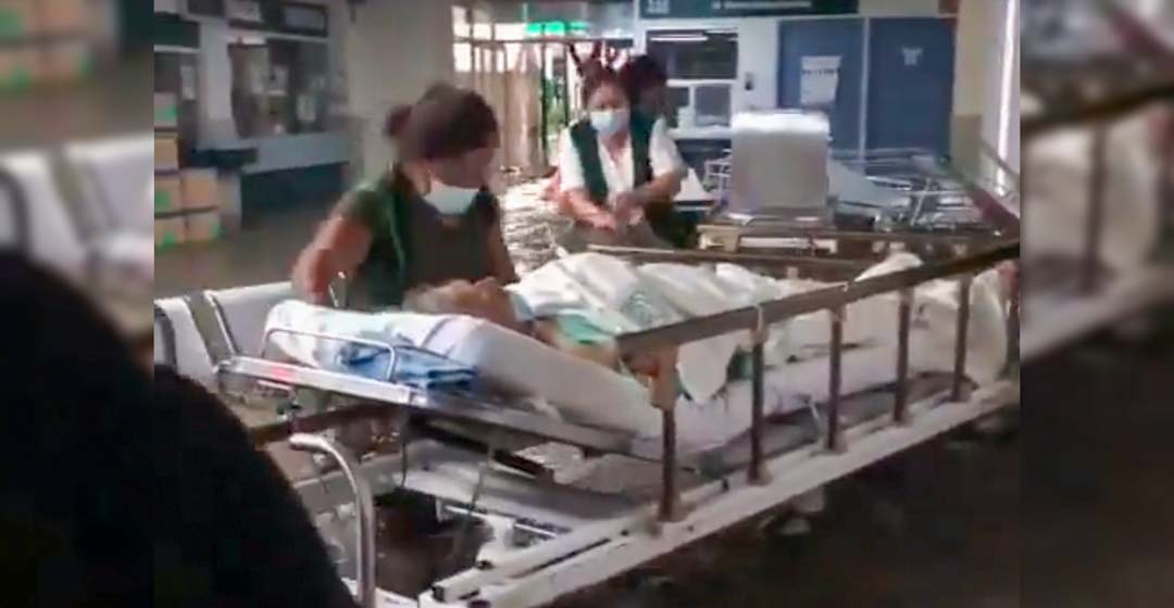 VIDEO: Inundación en Tula alcanza a hospital del IMSS; van 10 muertos