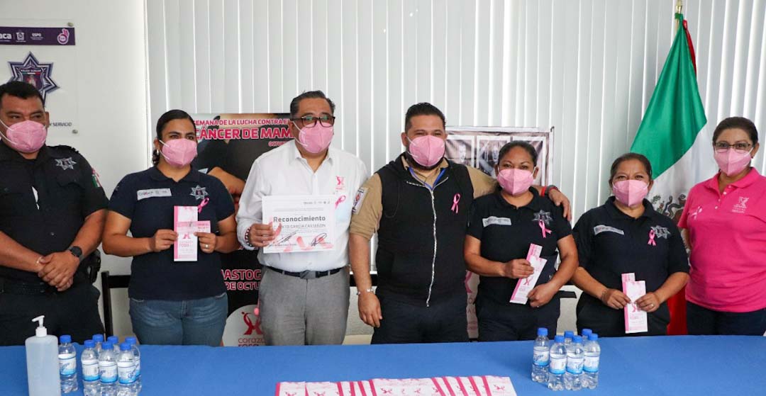 Concluye con éxito “Semana Rosa” en la SSPO por el Día Internacional de la lucha contra el Cáncer de Mama