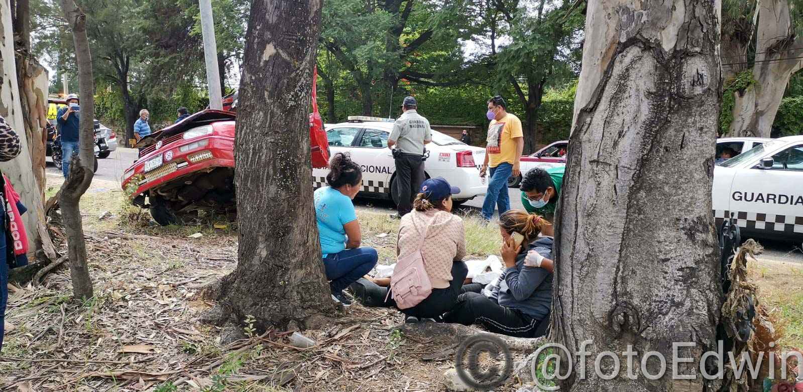 Fatal choque en entrada de autopista; una menor sin vida, responsabilizan al papá manejaba ebrio