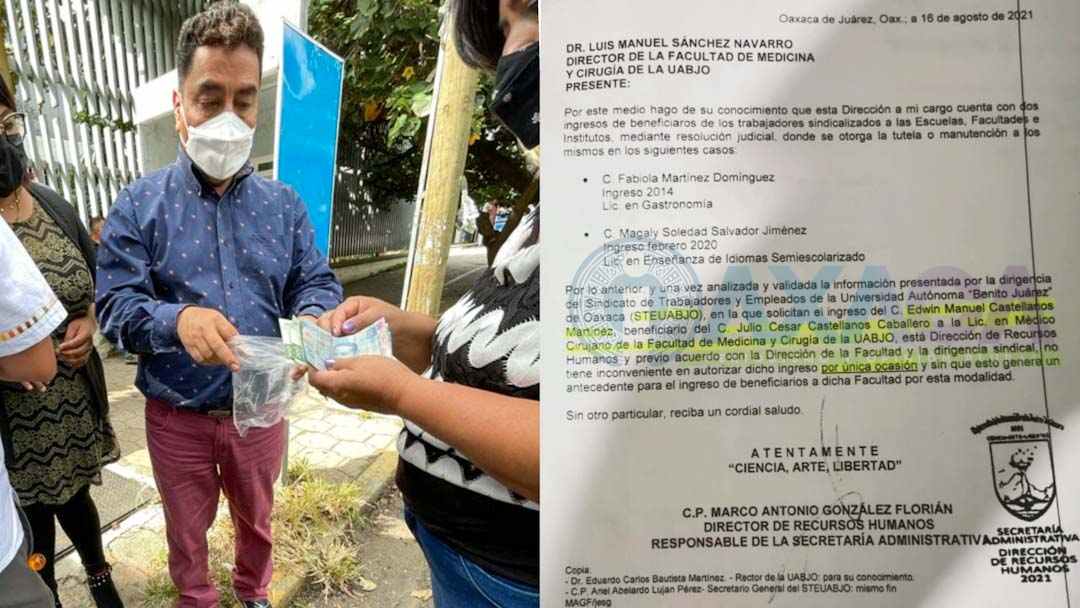 Ariel Luján ex líder del STEUABJO recibió ingreso a facultad de Medicina para allegado