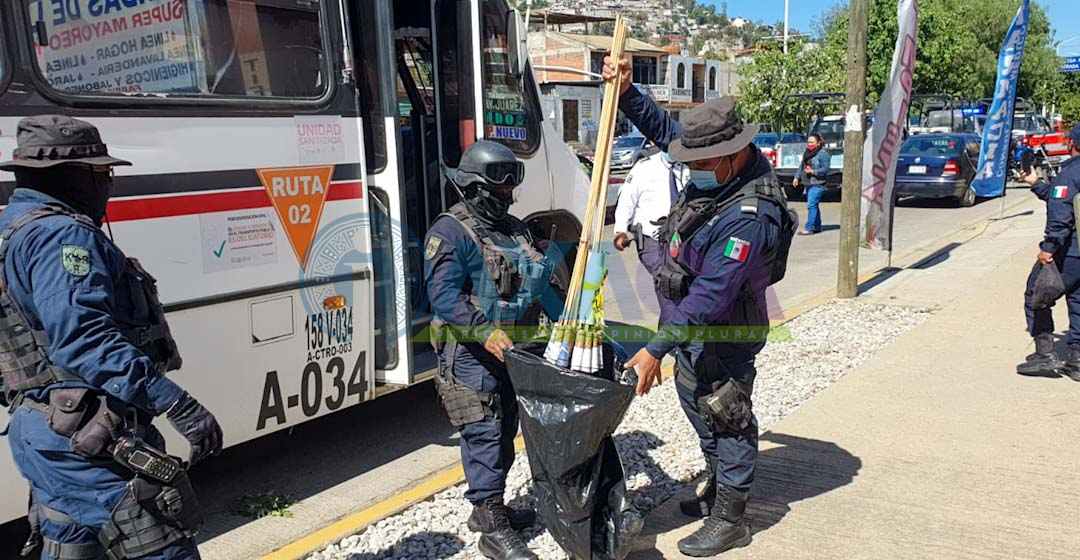 Aplaude ciudadanía acciones policiales en contra de los normalistas para evitar actos vandálicos