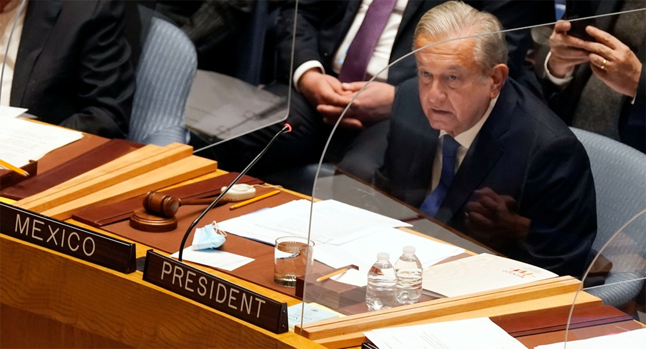 AMLO en la ONU