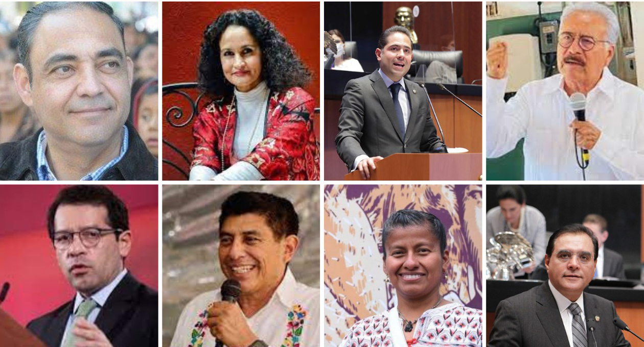 Los precandidatos en Morena Oaxaca:  ¿Quiénes quieren y quiénes en verdad pueden?