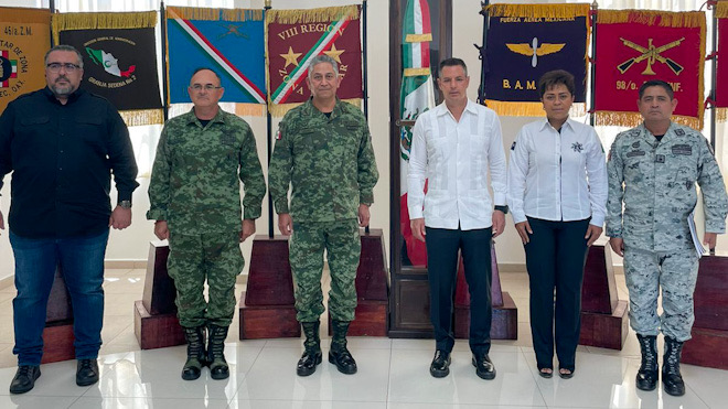 Participa la SSPO en reunión de seguridad para fortalecer la paz social en la región del Istmo