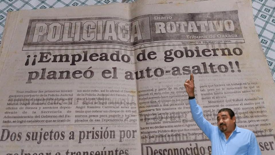 Negro historial delictivo de Alejandro Avilés Álvarez, quien busca ser gobernador de Oaxaca por el PRI