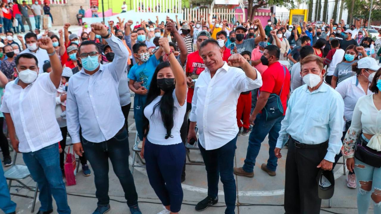 Con Chente avanza la gente de Xoxocotlán