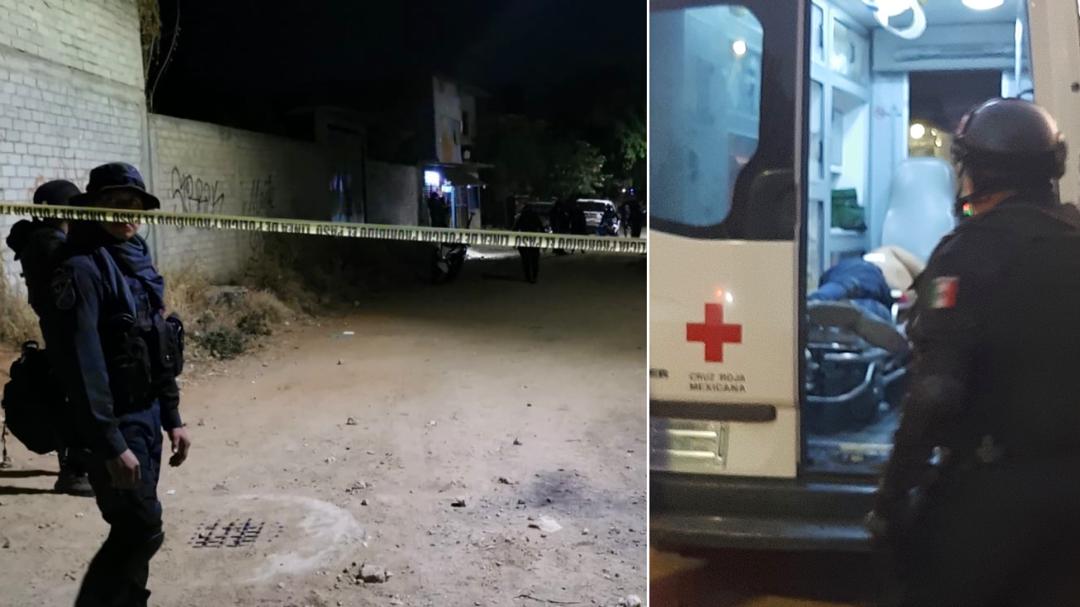 Violenta jornada de agentes municipales en Oaxaca de Juárez; dos lesionados por armado de fuego