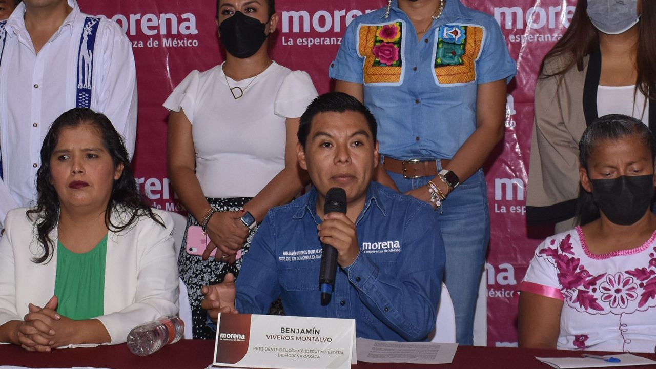 En unidad Morena respalda la candidatura de Salomón Jara