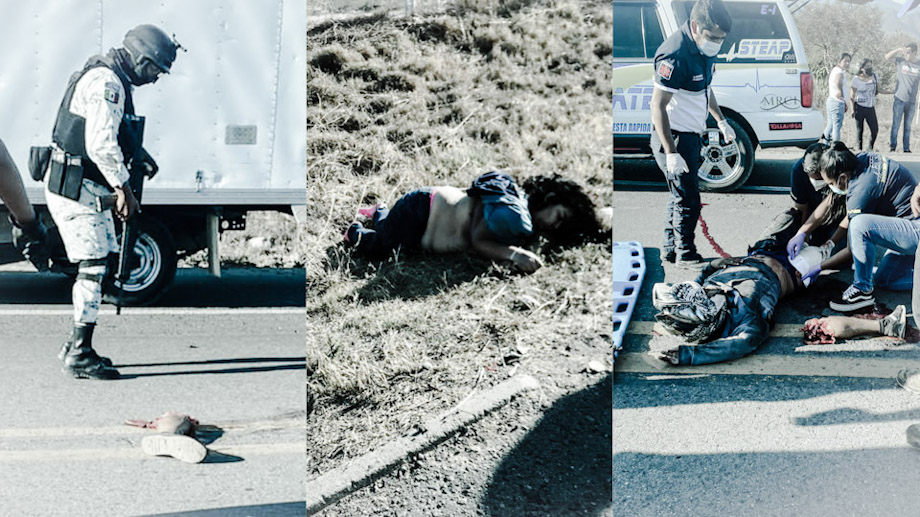 Fatal accidente en el libramiento al Tule, Oaxaca; mujer pierde la vida, hombre la pierna