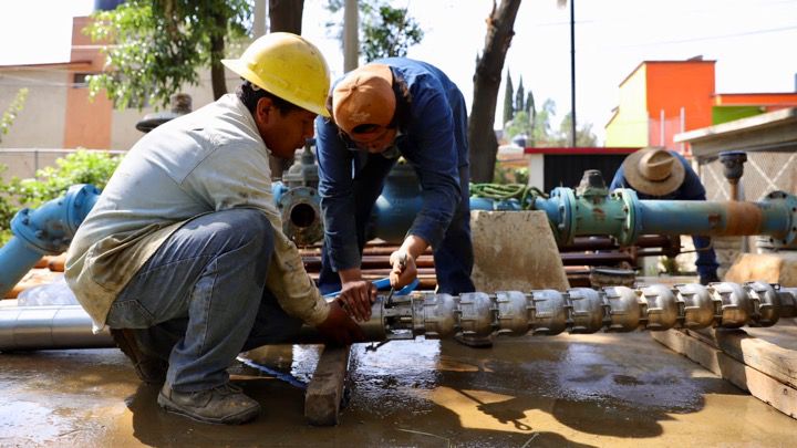 SAPAO realiza mantenimiento a pozos de agua para mejorar servicio a oaxaqueños