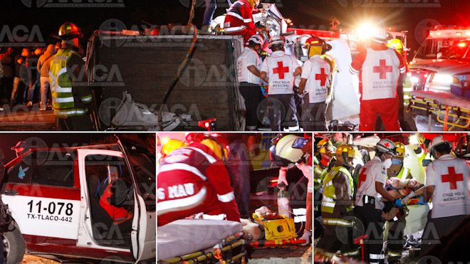 VIDEO: Identifican a fallecido y lesionados en choque del libramiento al Tule, Oaxaca, esta madrugada