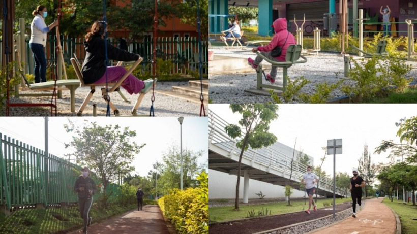 Amplían horarios en parques y espacios públicos
