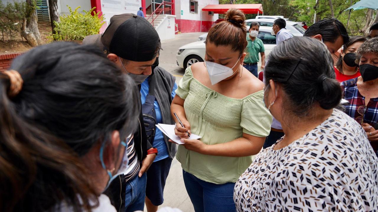 Atiende SAPAO al Barrio La Noria
