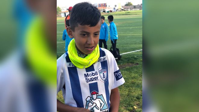 Sebastíán Martínez, oaxaqueño promesa del futbol