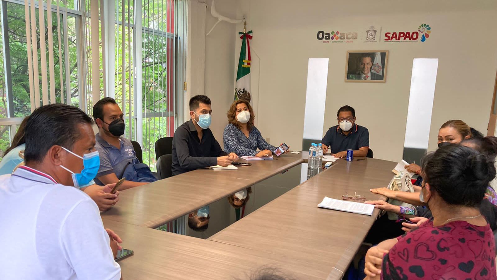 Mejorar el servicio de agua potable es un compromiso, asegura el Director de SAPAO