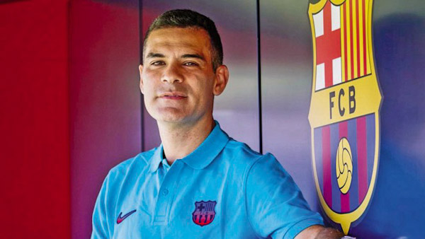 Presentan a Rafa Márquez como entrenador del Barcelona B