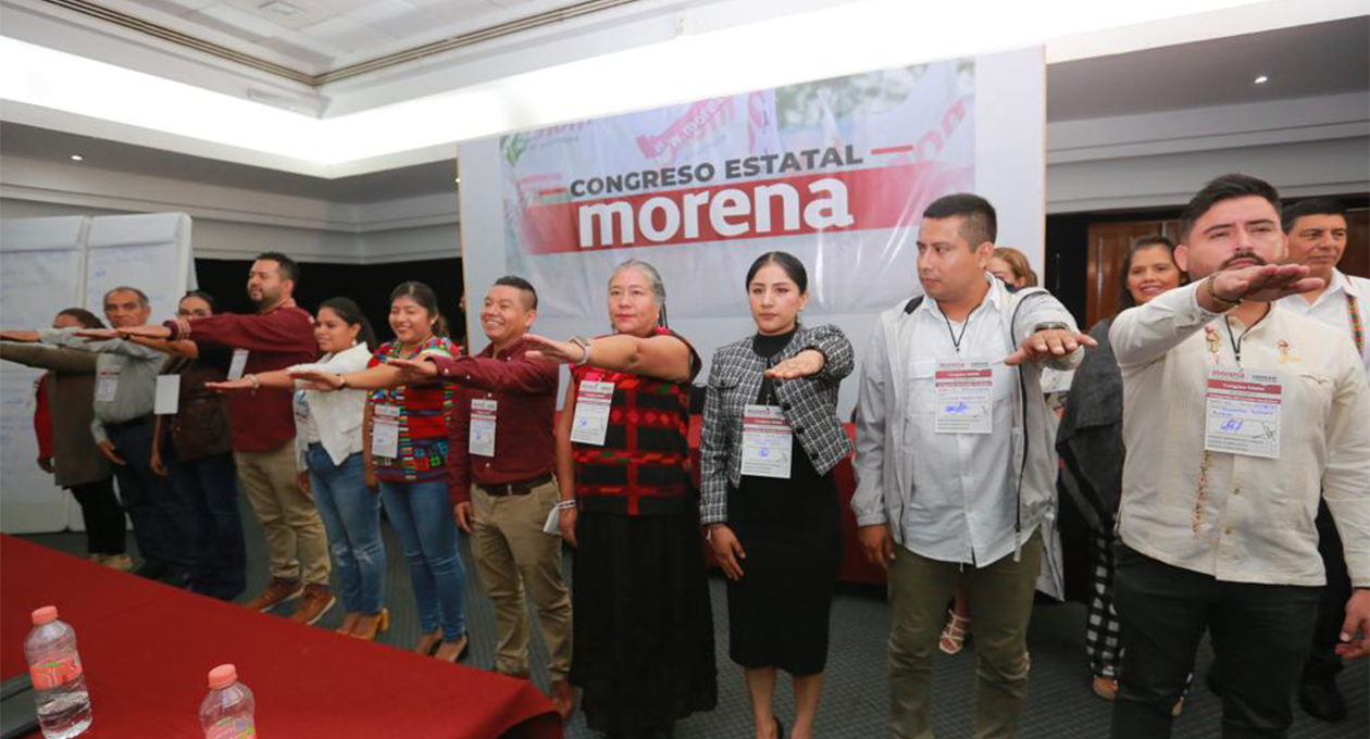 Por unanimidad y en consenso, eligen a nueva dirigencia de Morena en Oaxaca