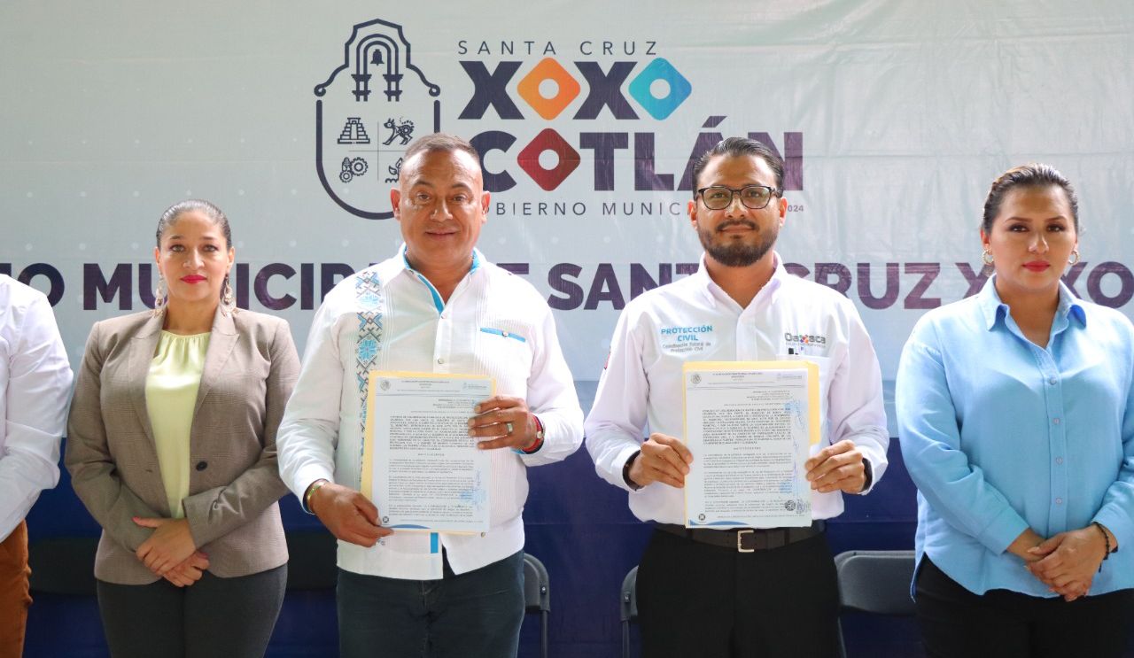 Refuerza Chente Castellanos acciones de Protección Civil en Xoxocotlán